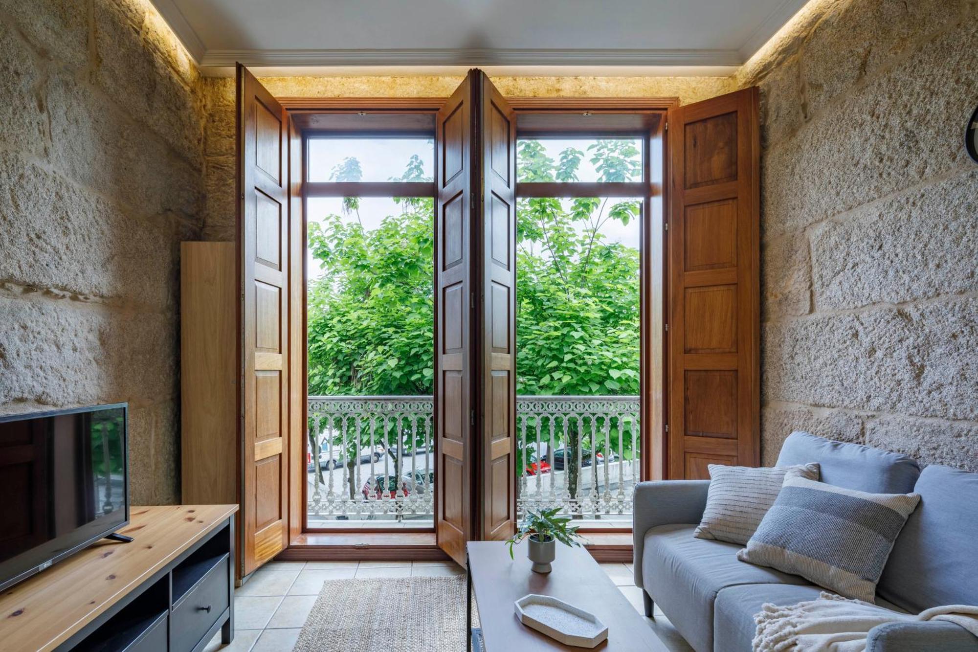 Con Encanto En El Casco Antiguo By Cabana Rentals Vigo Esterno foto