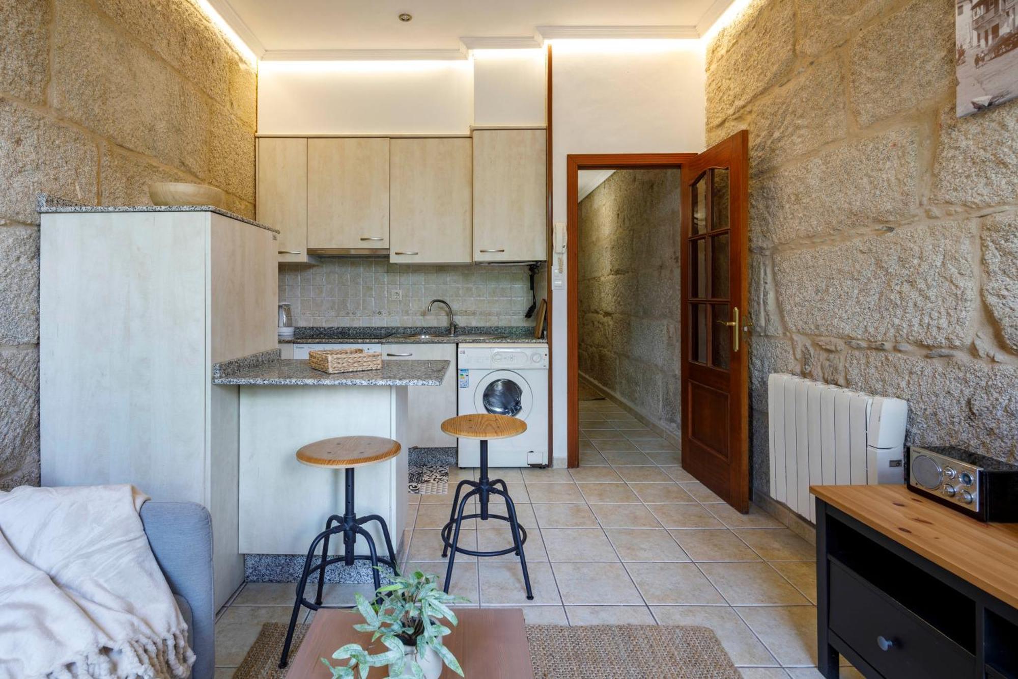 Con Encanto En El Casco Antiguo By Cabana Rentals Vigo Esterno foto
